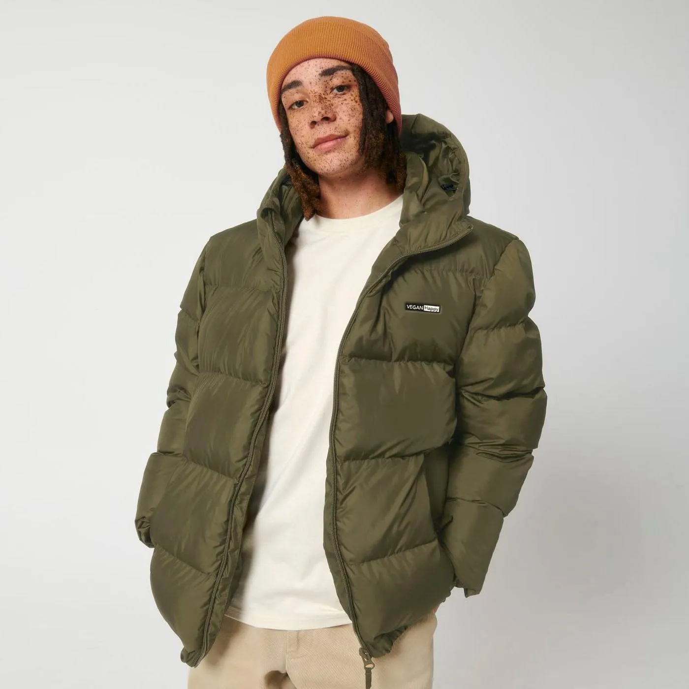 Vegan Unisex Puffer Oversized Jacket | Multiple Colours