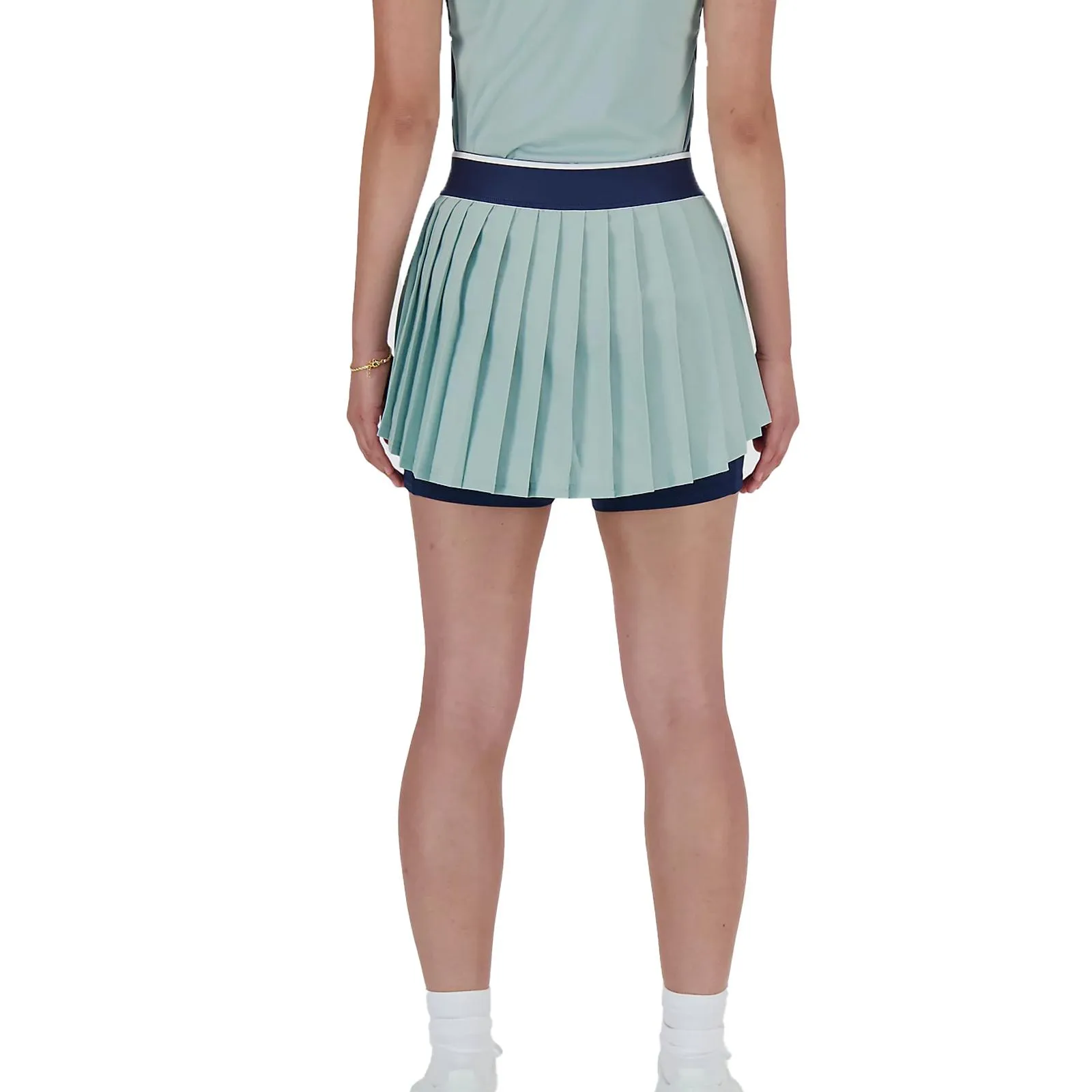 Women's Novelty Pleated Tennis Skort Salt Marsh