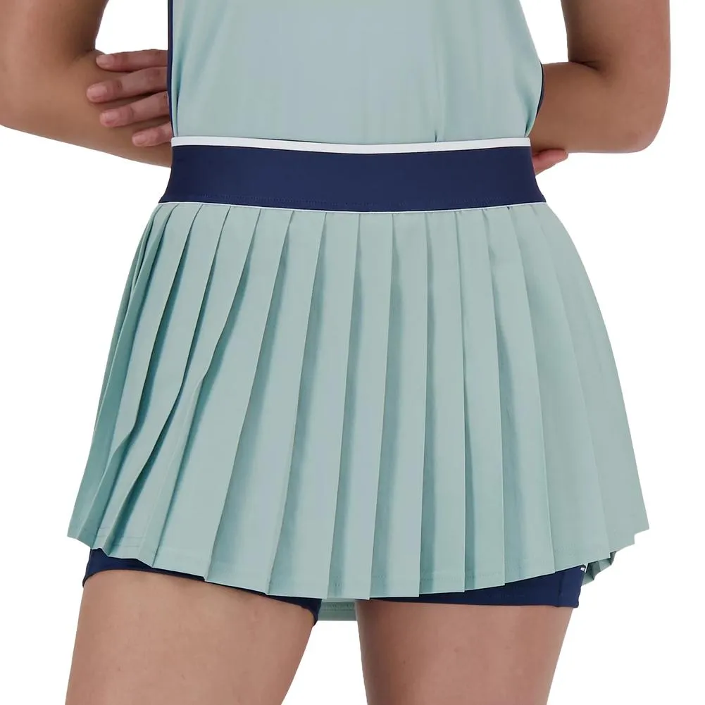 Women's Novelty Pleated Tennis Skort Salt Marsh