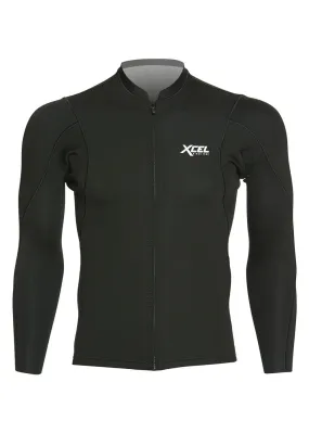 Xcel Mens Axis 1/0.5mm FZ Wetsuit Jacket